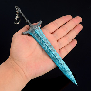 Elden Faluan 22.5CM All Metal <strong>Sacred</strong> Moonlight <strong>Sword</strong> Antique Bronze/Plastic/Copper Toy Model Ornaments PVC Shape Plated - Product Image 6