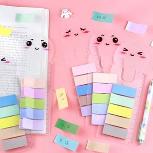 Creative Teru Teru Bozu Multi-Color Sticky Notes Portable Classroom Notes <b>Bookmarks</b> Essential Back-to-School Study Office Memo - Product Image 3