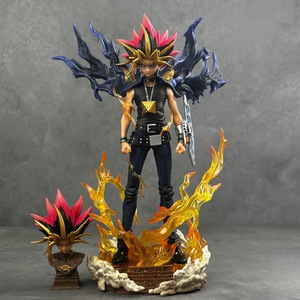Figura de Acción de <span class=keywords><strong>Anime</strong></span> de PVC, Escultura de Doble Cabeza, Modelo de Decoración de la Dimensión del Renacimiento del Lado Oscuro, Dark Game Returns - Product Image 1