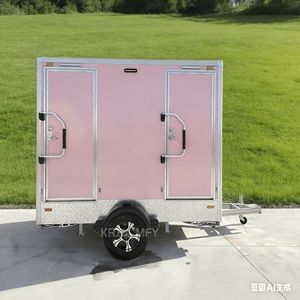 Remorque de toilettes préfabriquée, écologique, durable et portable, avec un équipement de luxe pour le camping, les appartements, les bureaux et les sanitaires extérieurs - Product Image 5