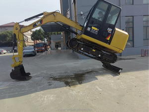 Excavadora de cadenas usada Cat 305.5 de 5.5 toneladas, miniexcavadora Caterpillar 305.5 E2 en venta, China Cat305.5 - Product Image 4