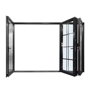 Cao cấp Pháp accordion nhôm bi-gấp cửa sổ và cửa cho văn phòng xây dựng phòng tập thể dục Mall & nhập cảnh cho sử dụng thương mại - Product Image 6