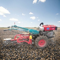 Prix EXW - Récolteuse de coton portative à quatre roues montée sur tracteur avec rotation latérale du moteur, machine à cueillir les arachides, machine de récolte d'arachides