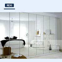 Custom Cut Clear Aluminum Mirror Glass Sheet 2mm 3mm 4mm 5mm 6mm Available in Various Sizes Aluminum Mirror Glass