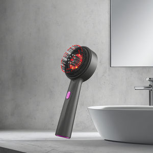 2025 étanche USB Rechargeable multi-fonctionnel cuir chevelu Massage peigne nouvelle thérapie par la lumière rouge huile essentielle soin tête masseur - Product Image 2