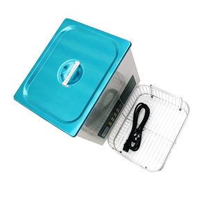 Nettoyeur à ultrasons numérique industriel <span class=keywords><strong>de</strong></span> table en acier inoxydable <span class=keywords><strong>de</strong></span> 3,2 L, 40 kHz, pour matériel, carburateur à gaz, optique - Product Image 3