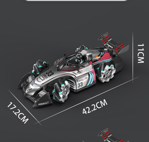 Nouvelle Voiture de Course Formule 1 Transfrontalière à Détection de Geste, Modèle Jouet Électrique en Plastique pour Enfants, à Utilisation Intérieure, avec Fonction de Dérapage et de Pulvérisation - Product Image 6