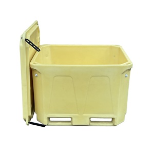 Nevera Portátil Rotomoldeada con Aislamiento Térmico, Diseño de Animales Rayados de Dibujos Animados, Impermeable, 300L, Gran Capacidad, para Peces Vivos - Product Image 4