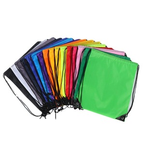 Custom Logo Polyester 210D Drawstring Bag Sports Pocket-Drawstring Backpack for Event Promotion - Product Image 3