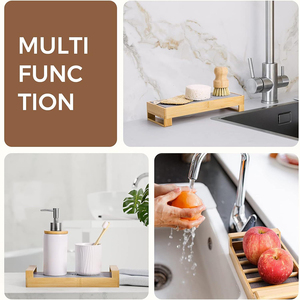 <span class=keywords><strong>Porte</strong></span>-<span class=keywords><strong>savon</strong></span> en diatomite à séchage instantané, facile à entretenir, étanche à l'humidité, avec support en bambou - Product Image 5