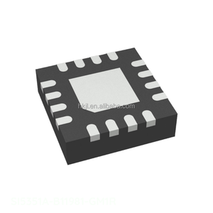 Composants électroniques de synchronisation horaire SI5351A-B11981-GM1R 16 VFQFN à contacts apparents, originaux - Product Image 1