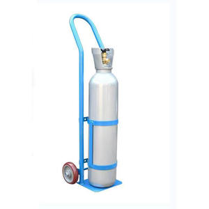 Chariot en alliage d'aluminium personnalisable par le fabricant pour bouteilles de gaz et d'oxygène de 2/4/8/10 litres, différentes tailles pour l'utilisation d'outils - Product Image 5