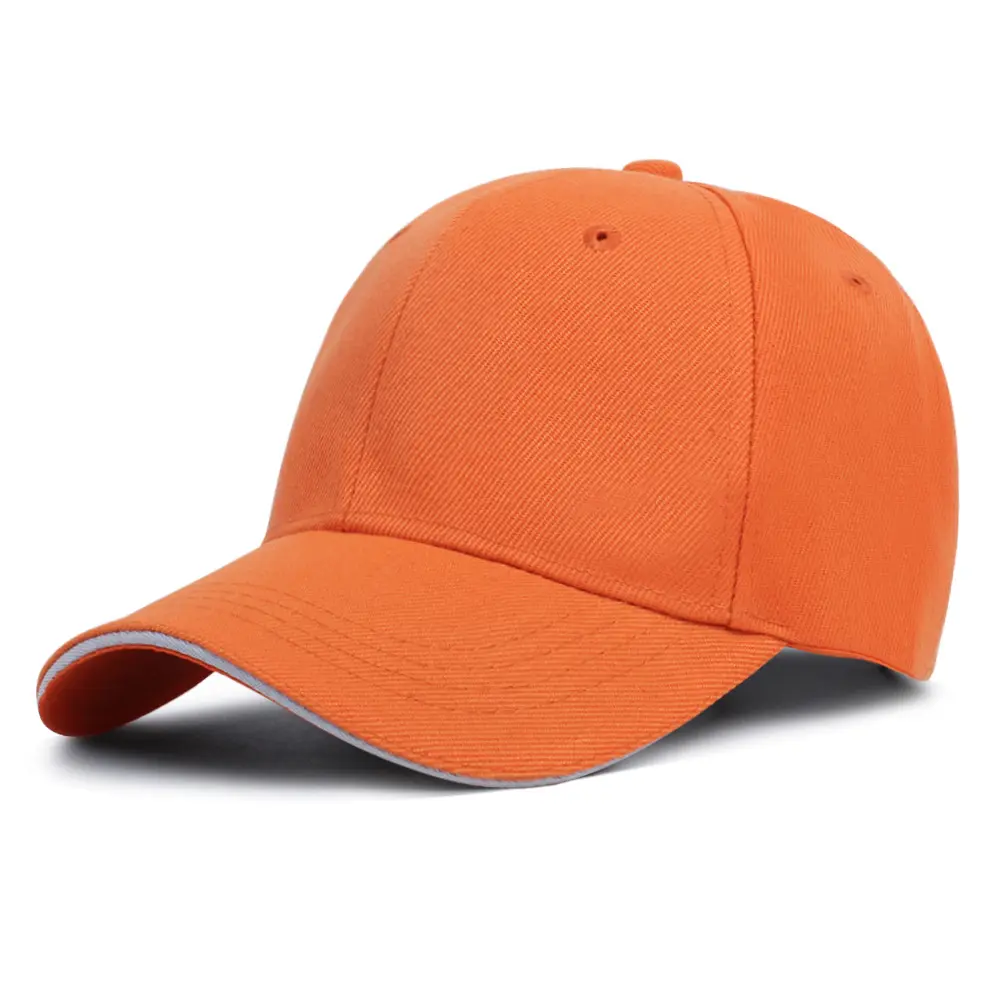 Berretto da baseball personalizzato cappello sportivo vuoto 6 pannelli diversi colori berretto da baseball new york