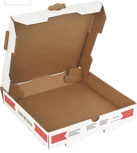 Boîte à pizza fabriquée en Chine, prix d'usine, avec logo personnalisé - Product Image 2