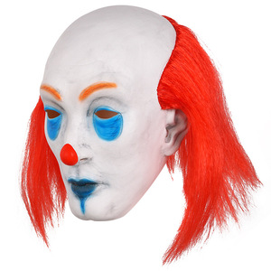ชุดแฟนซีหน้ากากฮาโลวีนสำหรับผู้ใหญ่หน้ากากตัวตลกสยองขวัญแบบเต็มหัวอุปกรณ์เสริมงานปาร์ตี้กำหนดเอง - Product Image 3