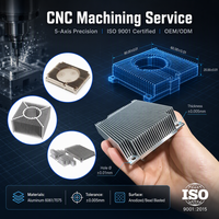 Fabricant sur mesure de pièces usinées CNC de précision à 5 axes, finition anodisée, pour l'industrie des radiateurs AI, en laiton, cuivre, titane