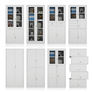 أثاث مكتبي حديث، خزائن تخزين معدنية متحركة، رفوف كتب، خزائن ملفات للورش والمدارس - Product Image 2