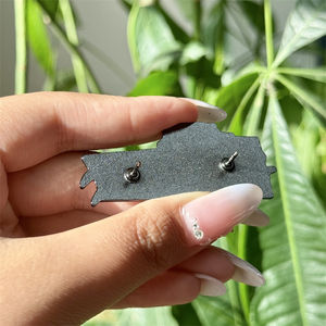 Broches <span class=keywords><strong>de</strong></span> Alta Calidad con 4 Diseños <span class=keywords><strong>de</strong></span> Personajes <span class=keywords><strong>de</strong></span> <span class=keywords><strong>Anime</strong></span> Japonés Demon Slayer, Insignias Metálicas, Pin <span class=keywords><strong>de</strong></span> Esmalte Duro - Product Image 3