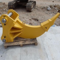 Attachement robuste de ripper d'excavatrice de TDC pour les modèles moyens et 20t compatibilité de seau et de dent de câble