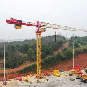 Grúa Torre de Techo Plano de Marca Líder SFT165 (T6518-10H1) Equipo de Elevación Pesada Precio de Fábrica para Proyectos de Ingeniería Comercial - Product Image 5