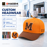 Casquettes de baseball structurées à 6 panneaux, 100 % coton, ajustables, couleur unie, visière incurvée, personnalisables numériquement, vente en gros