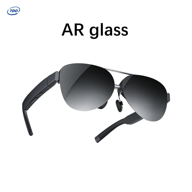 AR Glasses 2D/3D Augmented/Virtual Reality Glasses for Playing Games PC Watching Videos  Smart Phone