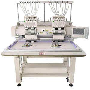 ماكينة تطريز متعددة الإبر ذات رأسين صغيرة الحجم، ماكينة تطريز بـ 12 رأس - Product Image 1
