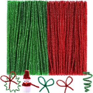<strong>Christmas</strong> Pipe Cleaners Glitter Chenille Stems Pipe Cleaners for Diy <strong>Christmas</strong> - Product Image 2