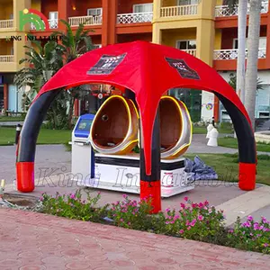 Red Infla table Spider Tent Promotion Event Ausstellung Air Blow up Werbe zelte zum Verkauf