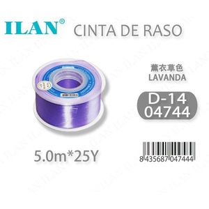 Nastro in Raso Iln 5.0m 25Y Lavanda D14 - Product Image 1