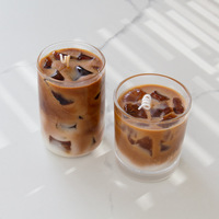 Home Decor Tran quill ity Collection Gel Duft kerze Kreative Geburtstags geschenke Kaffee Latte Duft getränk Jelly Wax Candles