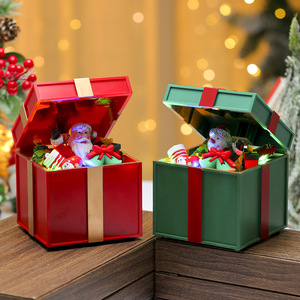 Decoraciones navideñas, escaparates navideños, decoraciones para escenas, cajas de regalo iluminadas, bolsas de regalo, cajas musicales y otras decoraciones. - Product Image 2