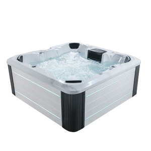 Balboa Control Outdoor Spa Hot Tub pour l'aromathérapie moderne Hôtel de trempage avec jets de massage Whirlpool y compris <span class=keywords><strong>Drai</strong></span> - Product Image 6