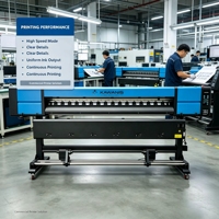 Impresora Eco Solvente XP600 I3200 para Impresión de Pancartas Colgantes, Plotter de Inyección de Tinta Digital de Gran Formato de 1.3m 1.6m