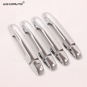 Couvre-poignée de porte chromé compatible avec Soluto 2020 WZXD, accessoires de décoration pour voiture - Product Image 3