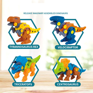 <span class=keywords><strong>Tempo</strong></span> Toys Brinquedo, Kit de Juego de Dinosaurios para Desarmar y Armar, Juguete Educativo para Niños, Juguete de Dinosaurio Desarmable - Product Image 5