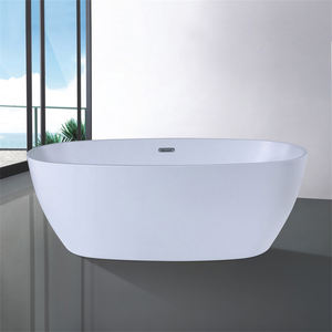 Classique Old Fashion <span class=keywords><strong>Prix</strong></span> d'usine <span class=keywords><strong>Baignoire</strong></span> adulte autoportante Baignoires en acrylique avec pieds dorés - Product Image 6