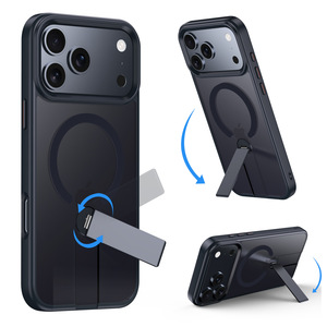 Coque de protection intégrale antichute avec support rotatif magnétique à 360° pour <span class=keywords><strong>iPhone</strong></span> 17 <span class=keywords><strong>Pro</strong></span> Max 16 15 14 - Product Image 1