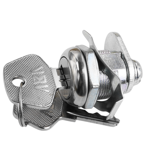 Serrure à came pour boîte à outils, orientée vers l'application pratique, avec entraxe de 50 mm, pour boîtes à outils, boîtes aux lettres, kiosques, meubles et armoires, accessoires de sécurité - Product Image 6