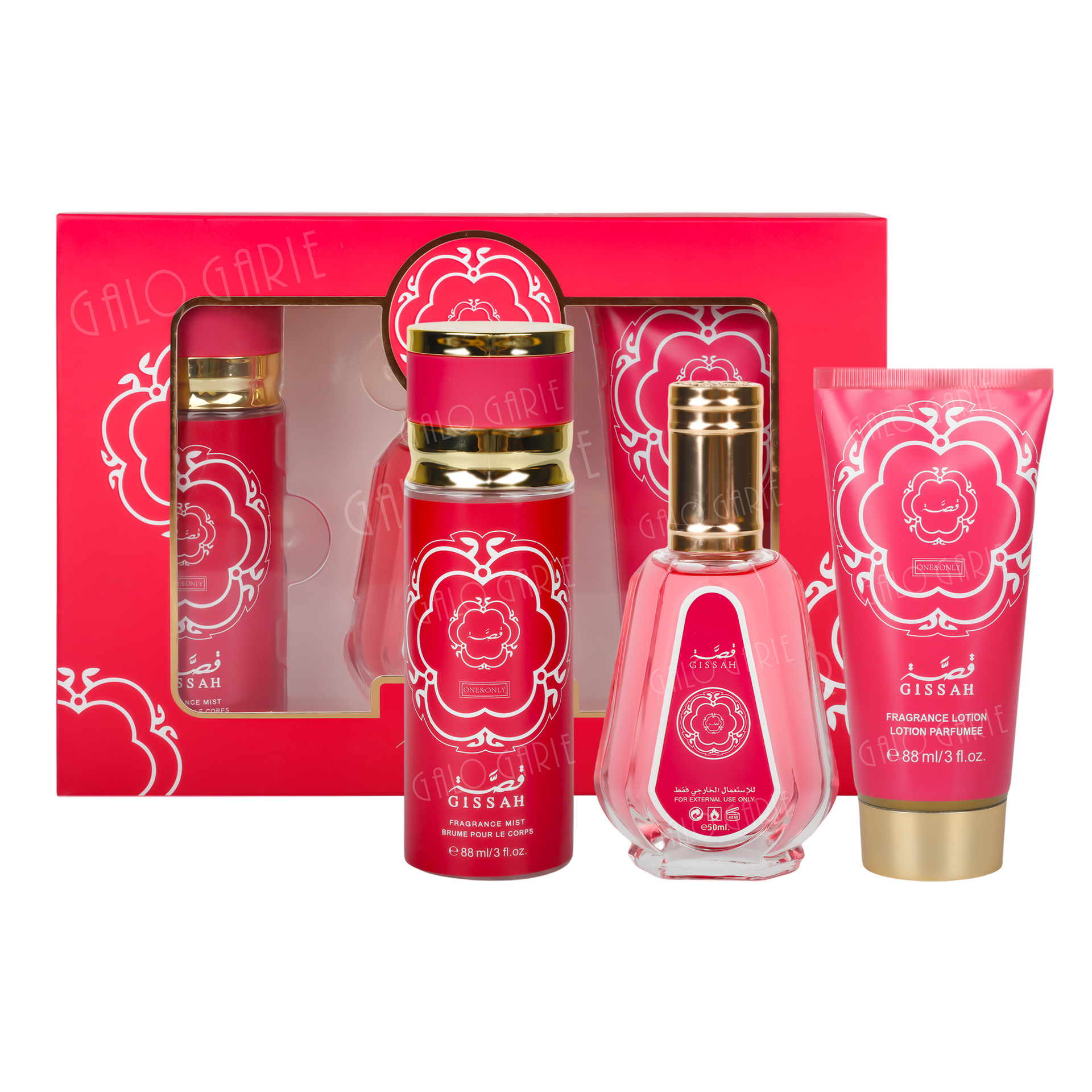 Gissah rose rouge