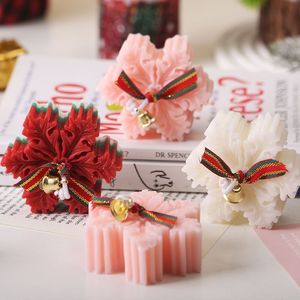 手作りクリスマスお気に入りサンタクロース型キュートデザインパーティーや家庭装飾に最適な香り付きキャンドル - Product Image 4