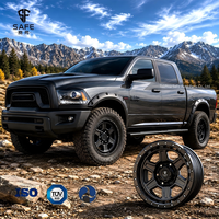 Rines Forjados Seguros y Personalizados con Sistema Beadlock 6x135 6x139.7 5x127 de 17x9 18x9 20x9 Pulgadas para Todoterreno 4X4, para F-150, Toyota Tacoma, Silverado