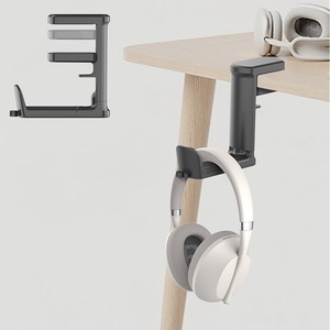 Under Desk Headphone Mount Creative Multifunctional Gaming Bluetooth Headset Holder Desktop Storage <strong>Bracket</strong> Easy Install - Product Image 4