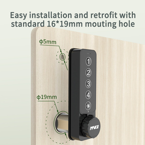 Khóa tủ điện tử thông minh, mã số kỹ thuật số, kiểu kết hợp, mới về nhà máy MK-E750, dùng cho phòng tập thể dục, thể thao, và các địa điểm thể thao khác. - Product Image 5