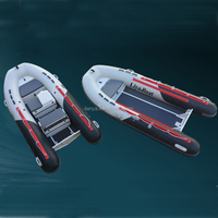 Bateau semi-rigide en aluminium Liya 2,4M-4M (8FT-14FT) avec pont ouvert, petit modèle, pour moteur hors-bord 10HP-50HP, certifié CE, idéal pour la pêche et les loisirs