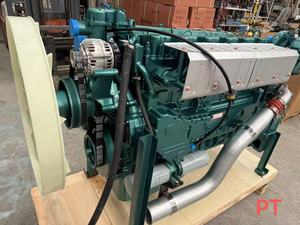 Moteur diesel Weichai série WP10 six cylindres refroidi par eau, cylindrée 9,73 L, pour concasseurs à mâchoires avec embrayage, poulie, pompe et roulement - Product Image 2