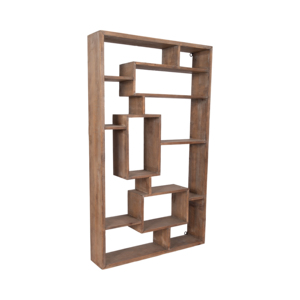 Étagère murale en bois à plusieurs niveaux pour la maison, organisateur de rangement suspendu pour salon, chambre, bureau, entrée - Product Image 3