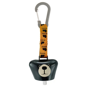 Encantadora campana <span class=keywords><strong>de</strong></span> oso Animal con mosquetón oso al aire libre disuasorio fuerte senderismo emergencia supervivencia Camping oso campanas - Product Image 1