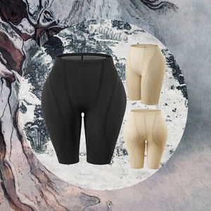 Pantalones Cortos Acolchados sin Costuras, Transpirables, de Tela No Tejida, para Realzar los Glúteos de Mujer - Product Image 3