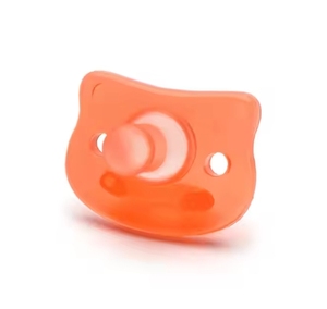 Sans BPA nouveau-né écologique Silicone nouveau-né apaisant en <span class=keywords><strong>peluche</strong></span> sucette bébé sucette Silicone bébé sucette - Product Image 5